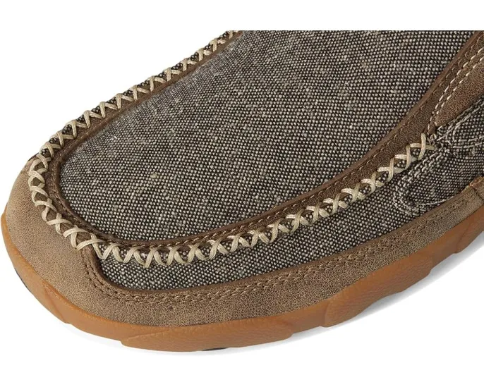 Мокасины Twisted X MDMS012 из экологичного текстиля ecoTWX с амортизированным воротником