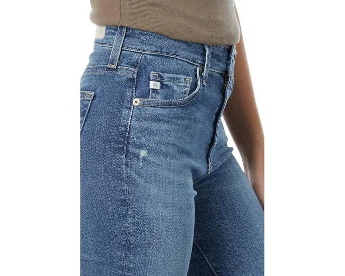 AG Jeans Джинсы Mari с высокой посадкой и прямыми штанинами