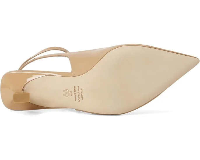 Stuart Weitzman Туфли Vinnie 50 на тонком каблуке с ремешком на щиколотке