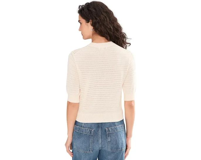 Футболка Madewell Ella с коротким рукавом и строчкой