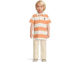 Регби Polo Ralph Lauren Kids с коротким рукавом и медвежонком Polo Bear
