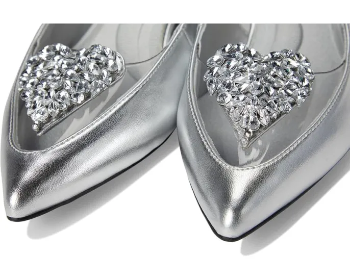 Anne Klein туфли Inviting на устойчивом каблуке с ремешком и стразами