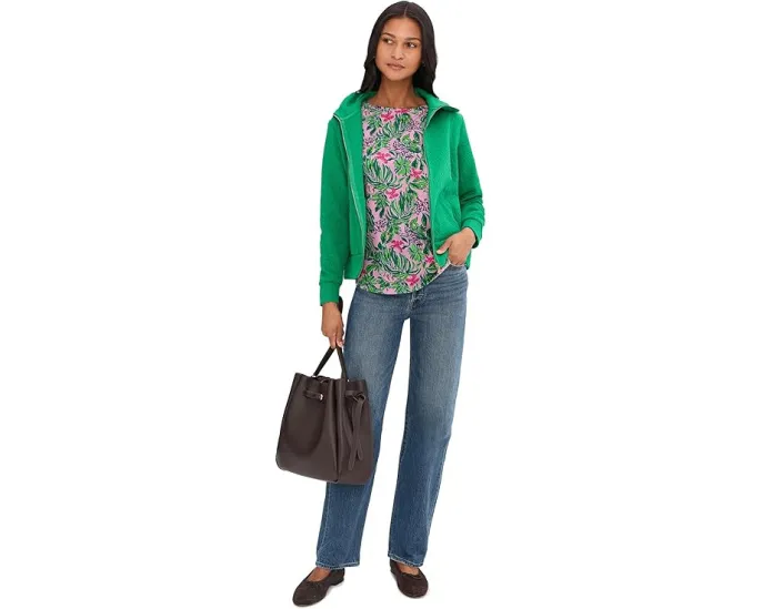 Топ Key West с лодочкой и приталенным кроем от Lilly Pulitzer