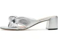Сланцы Stuart Weitzman Soplaya Block Slide 50 на платформе из кожи