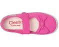 Детские туфли Cienta 56060 с бантиком и застежкой на липучке