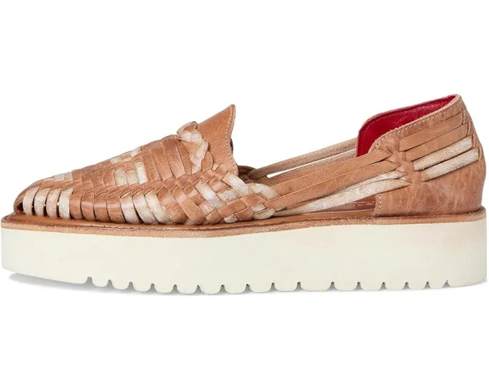 Сандалии Lizzie от Bed Stu в стиле уарачи с плетеным верхом на платформе