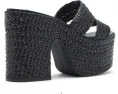 Steve Madden сандалии Gianni из рафии на платформе
