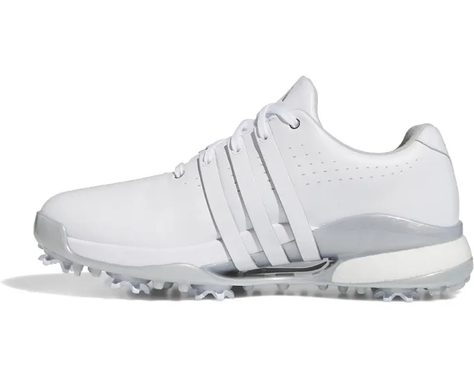 Кроссовки для гольфа Adidas Tour360 24 с кожаным верхом и промежуточной подошвой JETBOOST