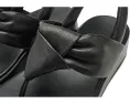 Сандалии FitFlop F Mode Knot с узлом из мягкой кожи и задним ремешком
