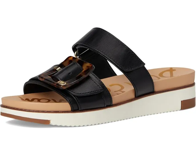 Сандалии Adrianna Sam Edelman из кожи с регулируемыми ремешками