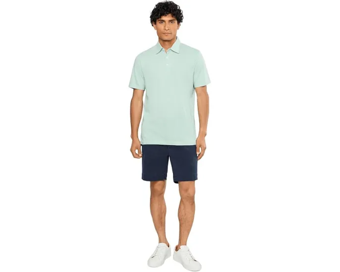 Пило-футболка Faherty Sunwashed из органического хлопка с расслабленным кроем