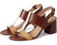 Сандалии Cole Haan Josie T-Strap с квадратным каблуком и регулируемой пряжкой
