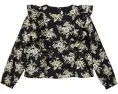 Блузка из тканого хлопка с цветочным принтом Janie and Jack