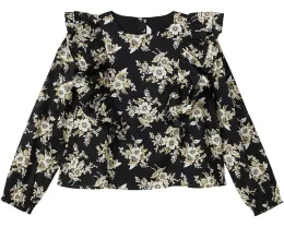 Блузка из тканого хлопка с цветочным принтом Janie and Jack