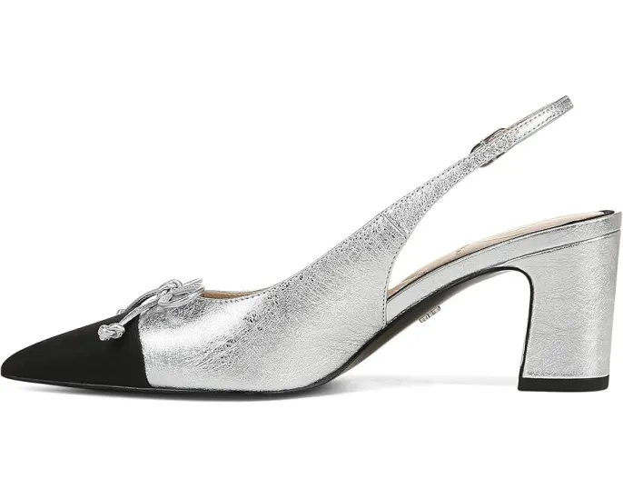Туфли Willette Sam Edelman на устойчивом каблуке с острым носком и бантом