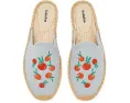 Soludos Oranges Smoking Mule Espadrille с апельсиновым принтом