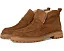 Ботинки Rory Lug Loafer Bootie из замши с овчиной и подошвой на протекторе Madewell
