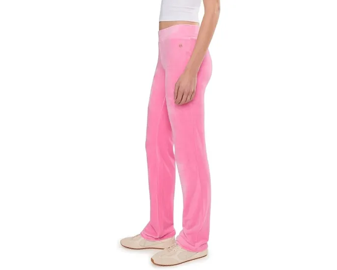 Брюки Lilly Pulitzer Dorsey из велюра с низкой посадкой