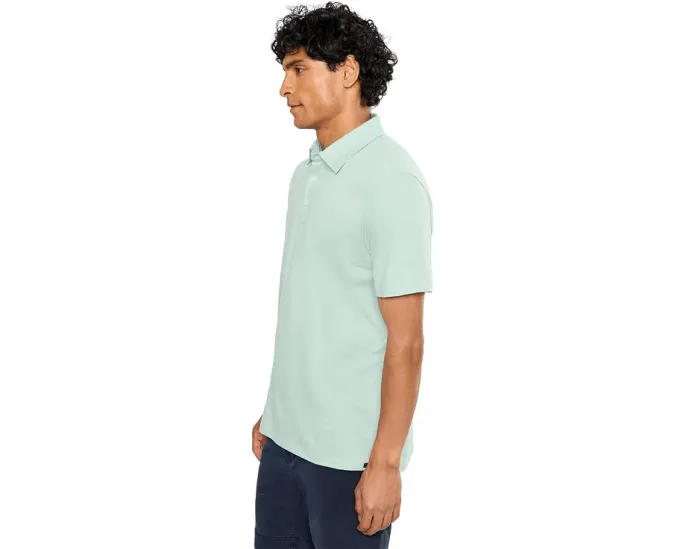 Пило-футболка Faherty Sunwashed из органического хлопка с расслабленным кроем