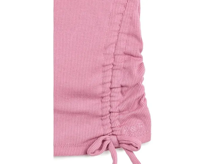 Футболка с асимметричной драпировкой abercrombie kids для детей
