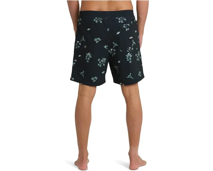 Шорты Billabong Good Times LB с принтом и эластичным поясом на завязках