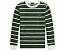 Хлопковая футболка в полоску Waffle с длинным рукавом Polo Ralph Lauren Kids для малышей и младших детей