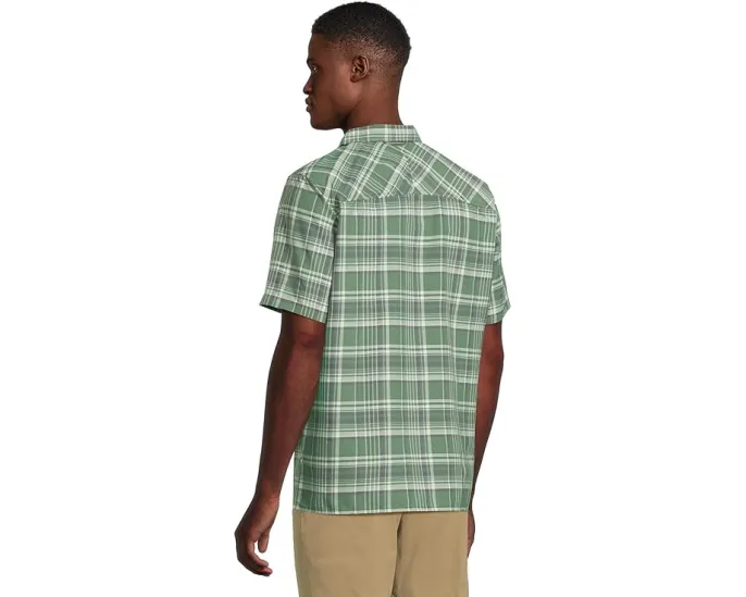 Рубашка L.L.Bean SunSmart Cool Weave с коротким рукавом и защитой от солнца UPF 50+
