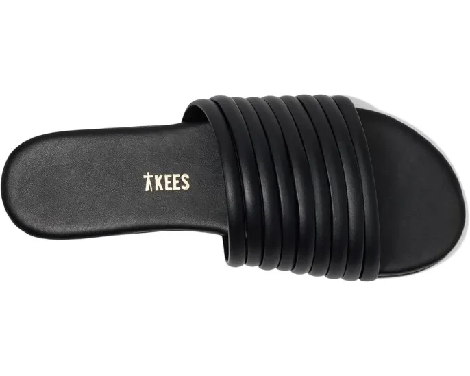 Кожаные сандалии TKEES Caro с открытым круглым носком