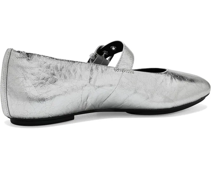 FitFlop Delicato Metallic Mary Janes на плоском ходу
