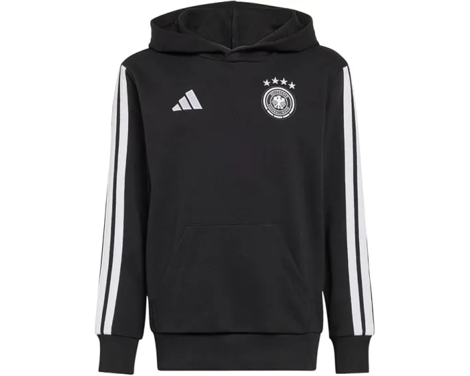 Толстовка adidas Kids DFB Germany Alphaskin с капюшоном из мягкого френч терри