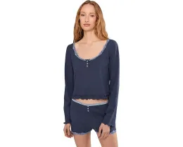 Пижамный комплект Spring Break от Free People с рюшами и кружевом