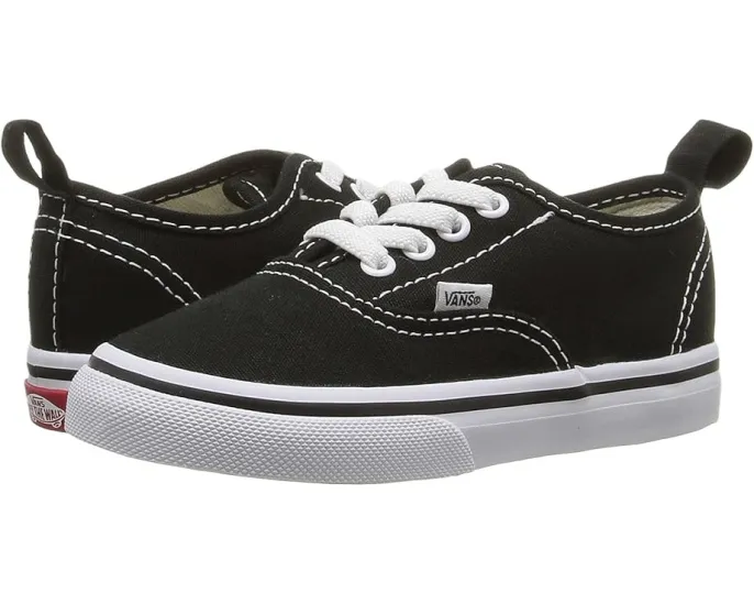 Детские кроссовки Vans Kids Authentic Elastic Lace на эластичных шнурках