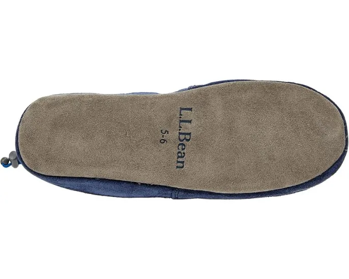 Домашние тапочки L.L.Bean Sweater Fleece Slipper Motif для детей с принтом