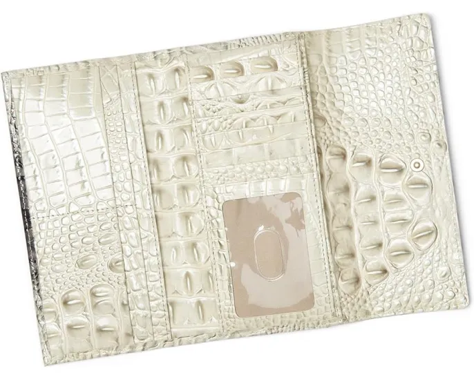 Кошелек Brahmin Cordelia из кожи с тиснением под крокодила