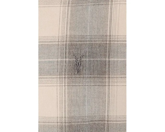 Рубашка AllSaints Yuki с длинным рукавом и вышивкой Ramskull