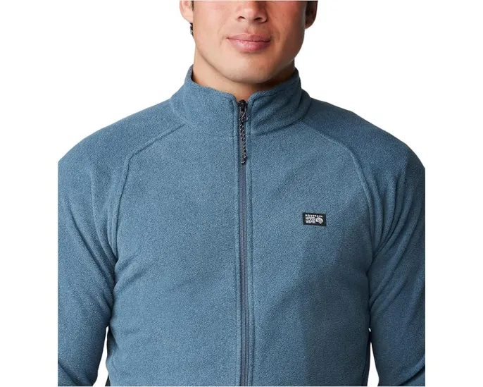 Куртка Mountain Hardwear Microchill Full Zip из полиэстера с капюшоном и карманами