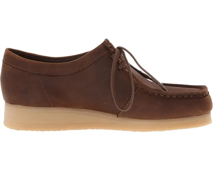 Мокасины Clarks Padmora с ручной строчкой на носке и стелькой из натурального крепа