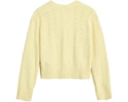 Кардиган Pointelle от abercrombie kids с ажурным узором
