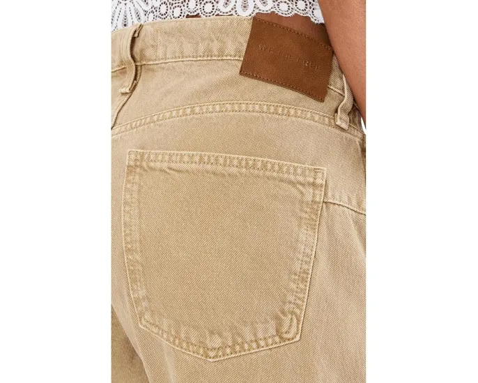 Джинсы Free People We The Free Fable с низкой посадкой и скрученными швами