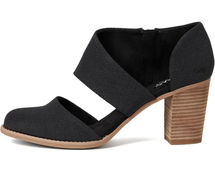 Босоножки Milan на устойчивом каблуке с боковой молнией