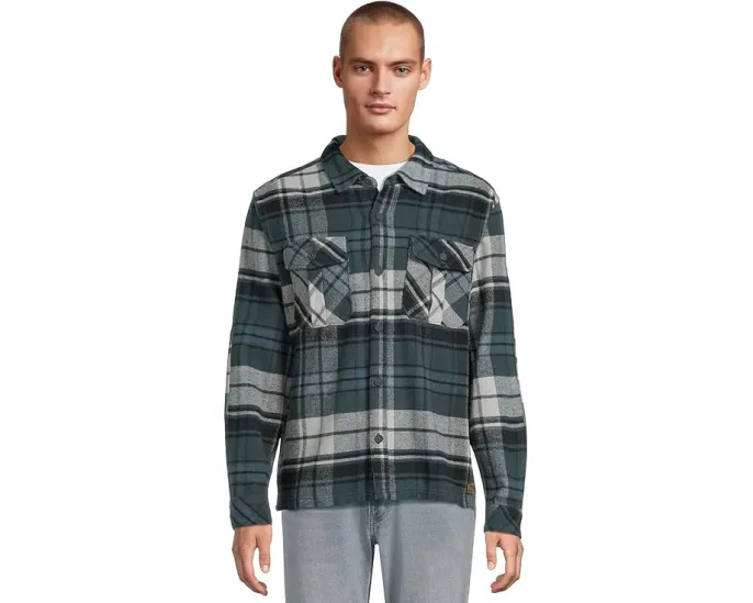 Фланелевая рубашка Hurley Santa Cruz Seaside с длинным рукавом