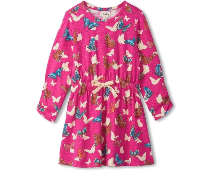 Платье Hatley Kids с завышенной талией и готовым бантом