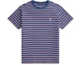Полосатая хлопковая футболка Polo Ralph Lauren для детей