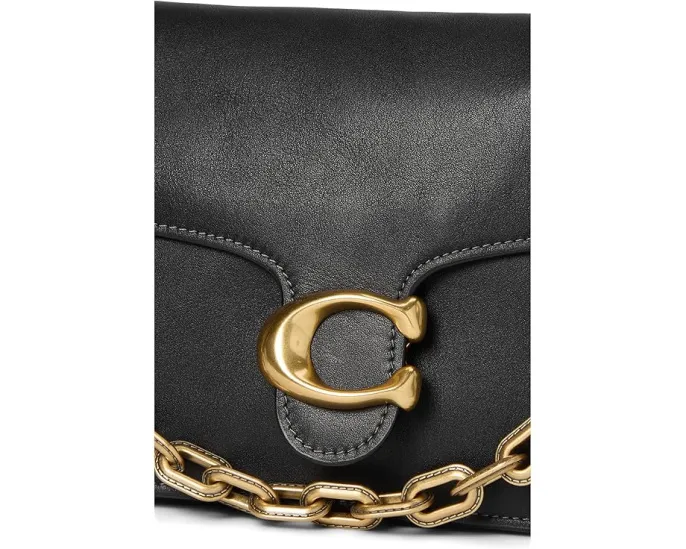 COACH Chain Tabby Shoulder Bag женская сумка через плечо на цепочке