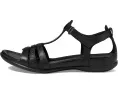 ECCO сандалии Flash T-Strap Sandal с кожаной стелькой и подошвой из ПУ
