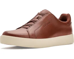 Cole Haan Grandpro Luxe Slip On слипоны из кожи с круглым носком