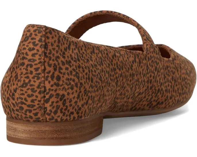 Туфли-лодочки TOMS Bianca из замши с квадратным носком и ремешком