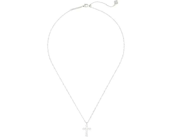 Кулон Kendra Scott Cross Crystal на цепочке с кристаллами циркония