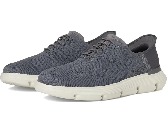 Кроссовки SKECHERS Garza Palma с вязаным верхом и технологией Hands Free Slip ins