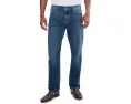 Джинсы Paige Normandie Heritage Straight Leg в средне-темном оттенке Montfort